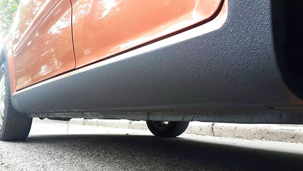 Нанесение антигравия